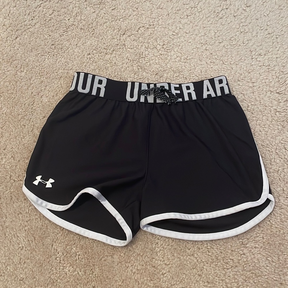 black under armor shorts